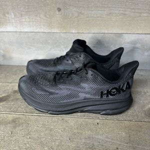 Hoka One One Clifton 9 Men’s Running Shoes 1127895 BBLC Size 12.5D Black